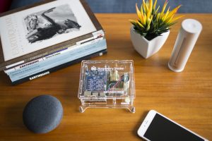 Turnkey IoT Home Earth Monitor RS 3D at Lounge Coffee Table